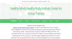 Desktop Screenshot of healthymindsinstitute.org